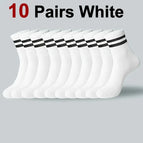 10 Pairs White / One Size Fits All