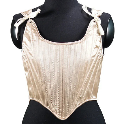 Fashion Lolita Shirt Women Corset Top Camis y2k Body Shaper Woman Clothing Blouses Sexy Waist Trainer Bustiers Ladies Underbust