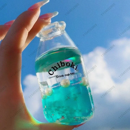 Boba Tea Stress Ball Bubble Tea Fidget Toy Water Bottle Squishy ASMR Anti Stress Funny Novelty Toy Toys For Girl antiestrés