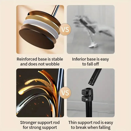 Desktop Phone Holder Live Broadcast For Smart Phone Adjustable with Phone Holder Stand Bracket For Mobile Telefoon Statief Stand