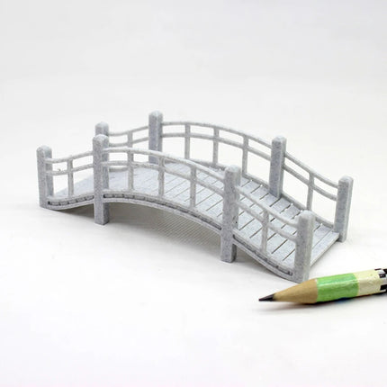 1PC DIY Terrarium Ornaments Miniature Small Bridge Figurine Fairy Garden Bonsai Rockery Lanscaping For Room Decoration