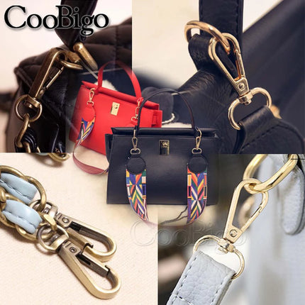 10pcs Swivel Key Holder Keyring Keychain Keyfob Lobster Clasp Carabiner Clips Snap Hook Buckle Bag Strap Jewelry DIY Craft Metal