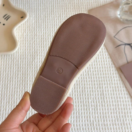 Kids Ballet Flats for Girls with Cute Bowtie and Colorful Options Non-Slip Soft Sole Toddler Dance Practice Flats Elegant spring