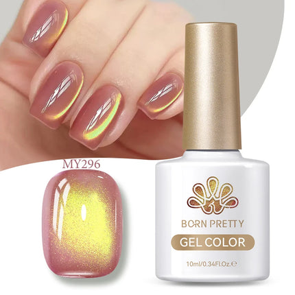 BORN PRETTY 10ml Brown Purple Black Red Cat Magnetic Gel Polish Manicure Soak Off UV Gel Nail Art Varnish Autunm Winter Nails