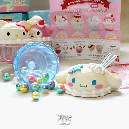 Sanrio Characters Capchara Sweets Case Collection Capsule Toy Blind Box Hello Kitty Cinnamoroll My Melody Mini Figure Desk Decor