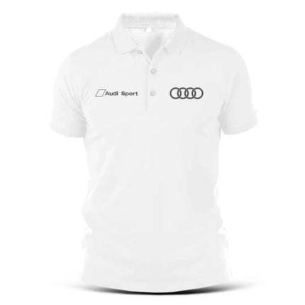 Audi Sport RS S Line Racing Polo Shirt Audi Clothing Casual Fashion Street Daily Dressing