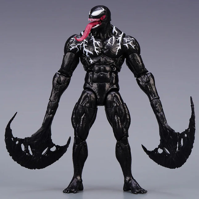 20cm Venom Spider Man Legends Action Figures Removable Joint Model Figurine Desktop Ornament Collectible Pvc Toys Surprise Gifts