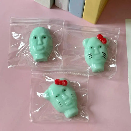 1/2/5Pcs Funny Pimple Popper Acne Relief Toy Reusable Low Rebound Decompression Toys Unique Home Decoration Friend Birthday Gift