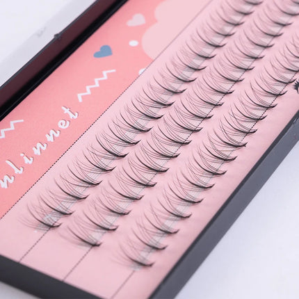 Anlinnet Professional  Makeup 60 clusters Personal Cluster Eyelash Single tuft of M sandwich eyelash Grafting False Eyelashes