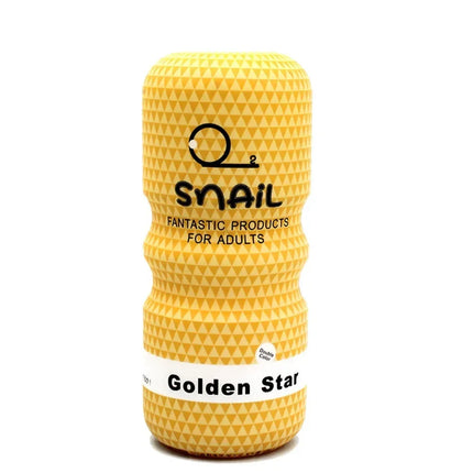 Soft Rubber Snail Climax Airplane Cup Mouth Sucking Anal Vagina Male Masturbator Manual Penis Trainer Adult Sex Toys for Men 18+