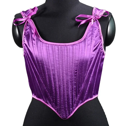 Fashion Lolita Shirt Women Corset Top Camis y2k Body Shaper Woman Clothing Blouses Sexy Waist Trainer Bustiers Ladies Underbust