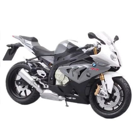 1/12 BMW S1000RR Motorcycle Toy 1:12 RMZ City Diecast Metal Racing Model Super Sport Miniature Collection Gift For Boy Children