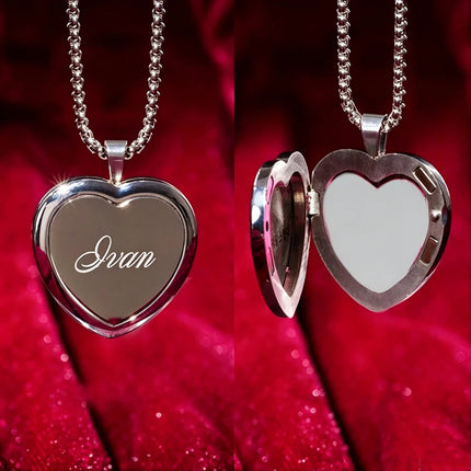 Anime Alien Stage Ivan Till Sua Mizi Hyuna Luka Cosplay Necklace Metal Choker Heart Pendant Chain Hip Hop Jewelry Accessories