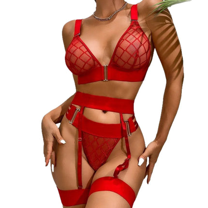New Sexy Erotic Lingerie For Women Bra And Panty Set Porno Babydoll Sexy Lingerie Costumes Sets Sexy Women's Underwear SetFemale