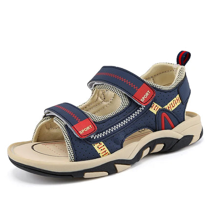 Children Sandals Summer Breathable Non Slip Soft Sole Casual Beach Shoes Boys Daily Fast Drying Comfort Walking Sports Sandals