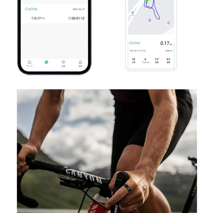 New Heart Rate Sleep Blood Oxygen Monitoring Adding Friends Remote Care Exercise Step Counting Photography Smart Ring Hot 2026