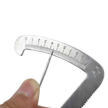 JUMTOP Dental Gauge Caliper Metal Wax Thickness Measurement Ruler