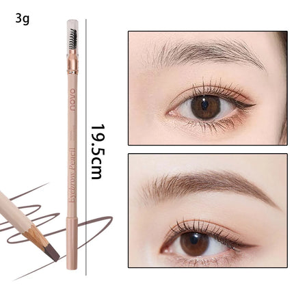 Natural Matte Eyebrow Pen Professional Wild Eye Brow Makeup Tools Waterproof Lasting Eyebrow Enhancers Double-Ended Cosmetics