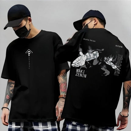 Anime Gojo Satoru Jujutsu Kaisen Printed T-shirt Men's and Women's T-shirt Men's Top Sports T-shirt Men's T-shirt Summer Tee New