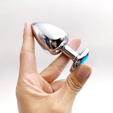 Anal Plug 5 Size Crystal Anal Plug Stimulator Anal anal massage dilatancy toys g-point massage sexual wellness adult pleasure