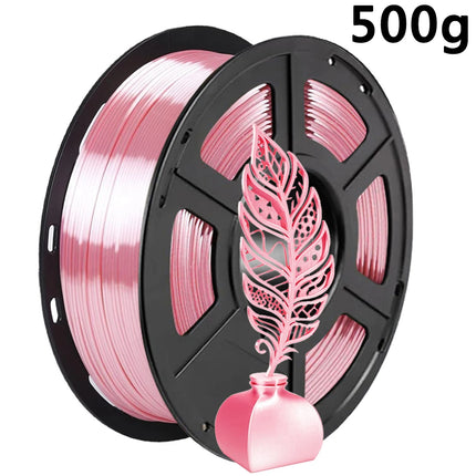 Silk PLA 3D Filament Wire 1.75mm Spool Wire 3D Printer Material 250g,500g,1kg 3D Print Refills, Filament wire Vacuum Packaging