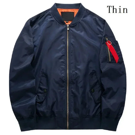 2025 New Jacket Mens Autumn and Winter Thickened Outdoor Baseball Suit Windproof Coat Men Casual Camping Lightweight Windbreaker