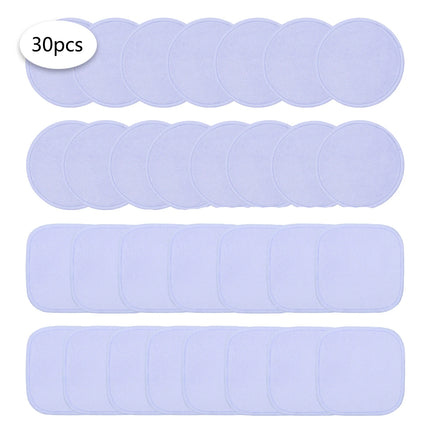 10 /20/30 Reusable Makeup Remover Pads, a Gentle Facial Cleansing Sponge Suitable for All Skin Types, Odorless, Beauty Tool