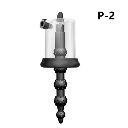 New Anal Pump Manual Vacuum Rosebud Pump Sex Toys for Men Women SM Suction Cup Prostate Stimulator Anus Dilator Butt Plug Set