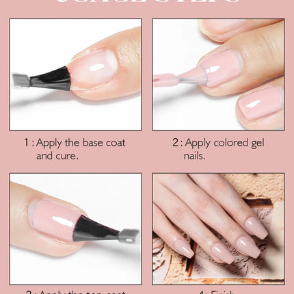 Rainbow Ghini 12pcs/set Gel Nail Polish HEMA TPO FREE Vernis Nail Gel Polish Autumn/Winter Style Supplies ins Style Nail Polish