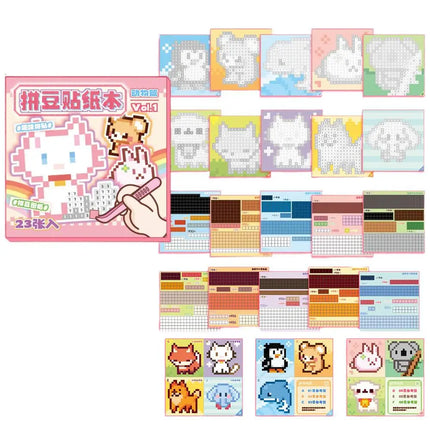 Perler Bead Kit Ultra Sparkle Glitter Sheets & Ironing Paper High Aesthetic Craft Supplies Complete Set of 6 Sheets