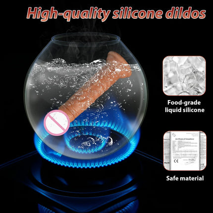Realistic Dildo for Women Soft Silicone Penis Dick With Suction Cup Adult Vagina Anal Plug Sex Toys for Female Masturbators