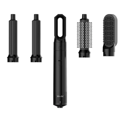 5 in 1  Low Noise Hair Styler  Professional  Hair Curling Straightening  Hair Drying  Hot Air Brushes 1000W