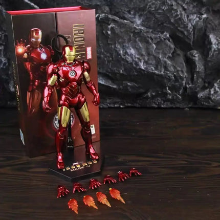 ZD Toys Iron Man Action Figures (Models: MK1-MK7,MK9 MK11, MK12, MK14, MK15, MK23, MK27, MK38, MK40, MK42, MK43,MK46 7-Inch, etc