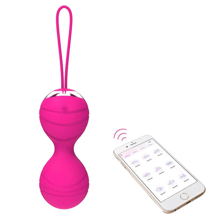 APP Remote Control Vagina Balls Vibrator Female Vaginal Tight Exercise Kegel Ball 10 frequency Vibrating Eggs Sex Toys For Women