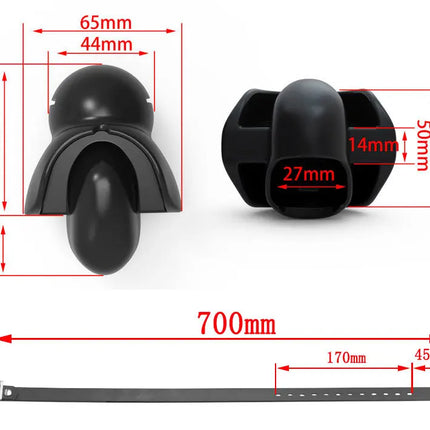 Silicone Mouth Gag Erotic Fixed Tongue Gag Ball Couple Adult Game Alternative No escap Bondage Gag Ball Erotic Sex Toy Store 18+
