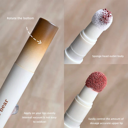 Gege Bear Velvet Matte Lip Powder Cream Long-Lasting Moisturizing Lipstick Autumn-Winter Color Natural-Looking Lip Stain