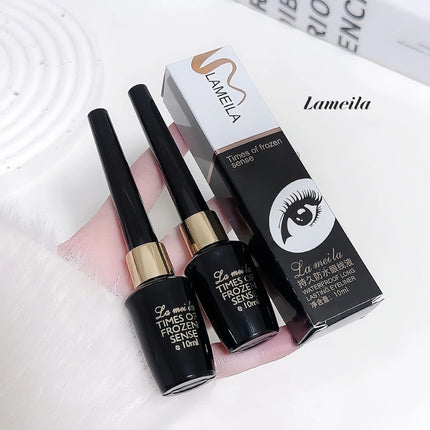 Black Liquid Eyeliner Ultra Fine Natural Smooth Eyeliner Lasting Waterproof Quick Dry Non-Smudging Eye Durable Makeup Cosmetics