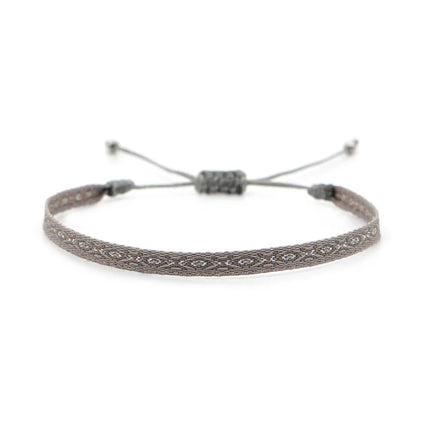 KKBEAD Wholesale Handwoven Bracelet Colombia Cloth Braided Wristband Bracelets for Women Men Gift Hippie Boho Friendship Jewelry