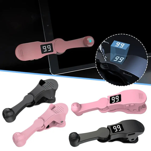 Auto Screen Clicker for Phone App Mini Simulated Finger Phone Clicking Clicker Clip-on Video Live Liker Game Screen Touch Device
