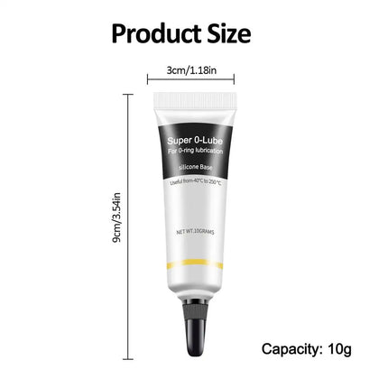 10g Silicone Grease Lubricant Hardware Waterproof O-ring Bearing gear Coffee Machine Lubrication Multipurpose Lubricating Oil