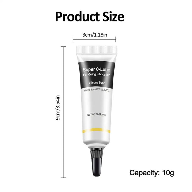 10g Silicone Grease Lubricant Hardware Waterproof O-ring Bearing gear Coffee Machine Lubrication Multipurpose Lubricating Oil