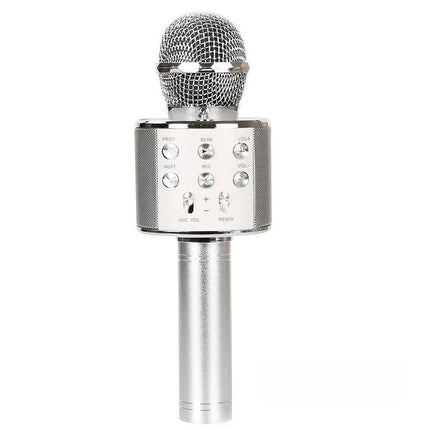 Wireless Karaoke Microphone , Bluetooth Speaker, Multi-Function Controls 5-In-1  Handheld Mic  For Party, Great Birthday Gift