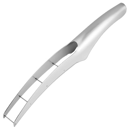 handy durable stainless steel watermelon chopper, fruit peeling and chopping artifact,suitable for family gatherings and parties