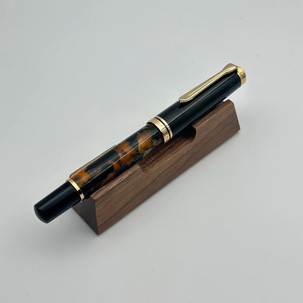 Admok M800 Pen Sky Blue Acrylic Piston Fountain Pen Bock Schmidt Nib F M B 0.5 0.7 1.0MM Nib Golden Clip Writing Office Gift Pen