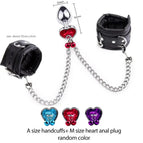 A and M Heart-shaped