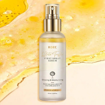 KOEC White Truffle First Spray Serum, Moisturizing Glowing Facial Setting Spray, Hydrating Nourishing Skin Care Mist 100ml