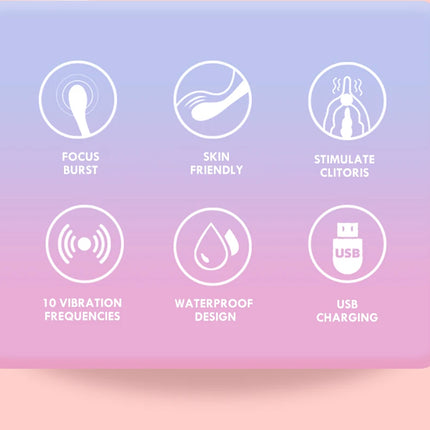 G Spot Vibrator Powerful High Frequency Vibrators Lick Clitoris Nipple Stimulator Masturbator Massage Sex Toys for Women Adult