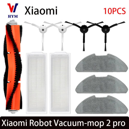 For Xiaomi Mi Robot Vacuum-Mop 2 Pro/Lite MJST1SHW MJSTL Hepa Filter Mop Cloth Main Side Brush Mijia Vacuum Cleaner Accessories