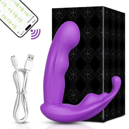 Wearable Sucking Panty Vibrator Butterfly Vibrators Dildo Adult Sex Toys For Women APP Vibrating Egg Vaginal Clitoris Stimulator