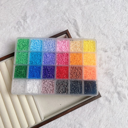 2.6mm Hama Beads Box Educational Ironing Beads 3D Puzzle Fuse Beads DIY Toy Brinquedo for Creative Learning